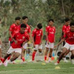 Latihan Timnas U17 menghadapi piala dunia