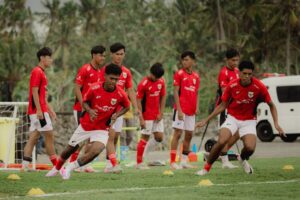 Latihan Timnas U17 menghadapi piala dunia