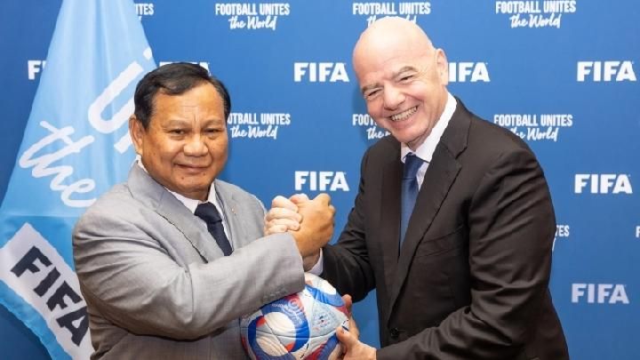 Gianni Infantino dan Prabowo Subianto - 1goal.org